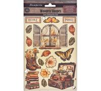Stamperia KLSP170 Colored Wood Shape, accessori