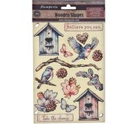Stamperia Dewdrops Carta Decorativa, Marrone, 14,8 x 21 x 0,8 cm