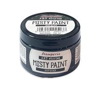 Stamperia - Misty Paint for Crafts and Mixed Media Projects, Vibrant and High-Coverage, Blends Beautifully when Misted with Water, Creates Unique Effects (150ml) (Deep Black)