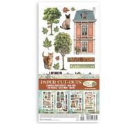 Stamperia Paper Cut OUTS, Assorted, 15 x 30,5 x 0,3 cm