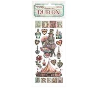 Stamperia - Rub-on for Scrapbooks, Albums, Card Making, Bullet Journals and More, Easily Transfer Images onto Paper and Other Surfaces, Perfect for Crafts and Gifting (Master of Magic, Circus)