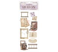 Stamperia - Rub-on for Scrapbooks, Albums, Cards, Bullet Journals and More, Easily Transfer Images onto Paper and Other Surfaces, Perfect for Crafts and Gifting (Quiet Days, Vintage Photography)