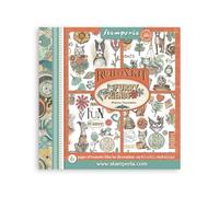 Stamperia - Rub-on Kit for Scrapbooks, Albums, Cards, Bullet Journals and More, Easily Transfer Images onto Paper and Other Surfaces, Perfect for Crafts and Gifting (6 Pages) (Furry Friends)