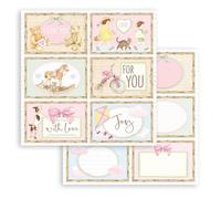 Stamperia SBB856 Scrapbooking Double Face Sheet-Daydream 6 Cards, Bianco, OSFA, 7