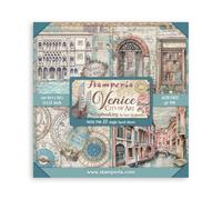 Stamperia - Scrapbook Paper Pad for Scrapbooking, Albums, Card Making, Bullet Journalling and More, Acid Free, Single Face, Perfect for Crafts and Gifting (Venice, City of Art) (30.5 x 30.5cm)