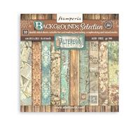 Stamperia - Scrapbook Paper Pad per scrapbooking, album, card making, bullet journals, and more Acid Free, Double Sided, Perfect for Crafts and Gifting (Alterego Background) (20,3 x 20,3 cm)