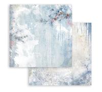 Stamperia - Scrapbook Sheet for Scrapbooks, Album, Card Making, Bullet Journals and More, Acid Free, Double Sided, Perfect for Hobbies, Crafts, and Gifting (Dewdrops, Branch) (30,5 x 30,5 cm)