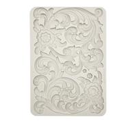 Stamperia - Silicon Mould A4 for Scrapbooking, Bullet Journals and More, Non-Stick Surface, Suitable for Air-Dry Clay, Resin and More, Perfect for Crafts and Gifting (Art Stories, Friezes)
