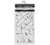 Stamperia - Spessi stencil per album di ritagli, album, card, bullet journals, e molto, materiale flessibile, facile da pulire, perfetto per hobby, artigianato e regalo (Golden Harmony - Crackle)