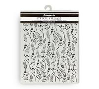 Stamperia - Spessi stencil per scrapbooking, album, card making, bullet journalling and more, modello, materiale flessibile, facile da pulire, perfetto per hobby, artigianato e velenatura (lavanda)