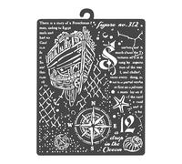 Stamperia Stencil Songs of the Sea Sailing Ship 20 x 25 m stencil nave mare disegno stencil stencil