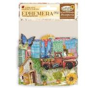 Stamperia, Sunflower Art Ephemera Elemens and Sunflowers