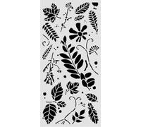 Stamperia - Thick Stencil for Scrapbooking (Flowers and Poems, Mixed Leaves)