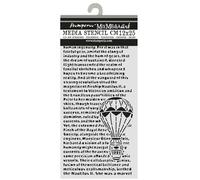Stamperia - Thick Stencils for Scrapbooks, Albums, Cards, Bullet Journals, and More, Flexible Material, Easy to Clean, Perfect for Crafts and Gifting (Voyages Fantastiques, Above the Clouds)