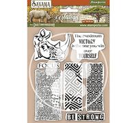 Stamperia - Timbro HD - Savana Grafiti