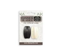 Stamperia - Trimmer Blades for Paper Trimmer, Great for Scrapbooking, Albums, Card Making, Bullet Journals and More, Set of 2, Perfect for Hobby and Crafts (1 x punteggio, 1 x taglio)