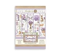 Stamperia - Washi Pad per scrapbooking, albums, card making, bullet journalling, and more traslucido, Easy to Cut, Acid Free, Perfect for Hobbies, Crafts, Gifting (Lavender) (A5) (8 fogli)