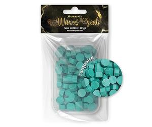 Stamperia Wax Refill Scrapbooking, Albums, Card Making, Bullet Journalling More, Easy to Melt Personalised Stamping, Perfect for Crafts and Gifting (Turquoise) (20g) Ricarica per cera, 7.5 x 5 x 2 cm