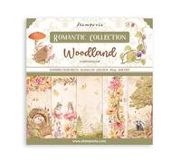 Stamperia Woodland - Tappetino per scrapbooking, 10 fogli, 30,5 x 30,5 cm