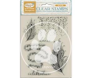 Stamperia WTK211 - Stamp acrilico trasparente, 14 x 18 x 1 cm