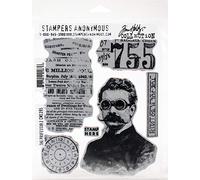 Stampers Anonymous_AGW - Set di timbri RBBR Professor 2, taglia unica