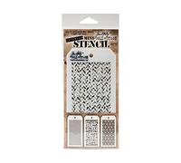 Stampers Anonymous Tim Holtz-Mini Stencil#13"