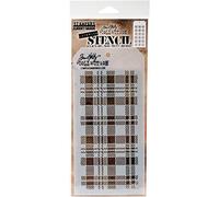 Stampers Anonymous Tim Holtz - Stencil a strati, multicolore, 27,94 x 11,43 x 0,25 cm