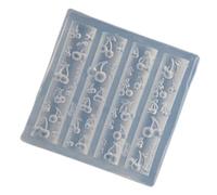 Stampi 3D in silicone per nail art, motivo alimentare, per estetiste e studenti, multiuso, per nail art