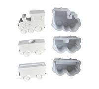 Stampi a base flessibile per lavori artigianali, serie di treni, stampi per demolire facilmente, supporto in silicone