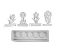 Stampi A Candeliera Fiori Stampi Per Candele Fiori Con Base Artigianato Tealight A Brandle Decorazioni La Stanza Forniture Artigianali