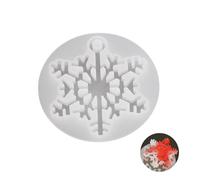 Stampi A Fiocchi Neve In Resina In Silicone Per La Produzione Gioielli Tra Cui Pendenti Per Orecchini E Collana E Stampo A Sospensione Portachiavi Decorazione Candele