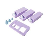 Stampi a forma di goccia d'acqua Stampi per rotolamento di perline Strumento di rotolamento professionale per argilla e design di gioielli Stampo per rulli per perline in argilla