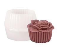 Stampi a forma di rosa, stampi in silicone a forma di rosa, adatti per la realizzazione, diffusori di sapone fatti a mano, decorazioni per torte fondente, decorazioni per la casa.