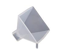 Stampi a piramide in silicone Stampo per colata di gioielli per arte decorazioni per la tavola della casa resina resina siliconica grande