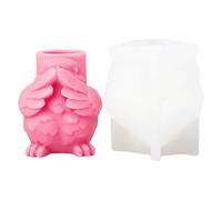 Stampi A Silicone Circolare Creativo Per Portabandine Decorazioni La Casa Le Luci Stabkerzen In Cemento Facili Da Usare Forme Casta Silicone