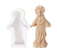 Stampi artigianali Stampo in Silicone Serie Religiosa Ornamento Stampi Silicone Artigianato Stampi Texture Religioso