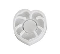 Stampi Base Per Candele In Silicone Stampo Porta Stampi Per Candelieri In Resina Epossidica A Forma Foglia