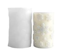 Stampi Candele Fusioni Cilindri A Fiocchi Neve Getti Resina Epossidica Ornali Silicone Natalizio Stampo Natalizio Candela Silicone In Resina Epossidica Cilindri