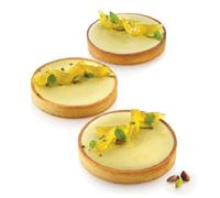 Kit 4 Stampi Crostatine Tarte Ring Tondo 12 cm h20 mm Silikomart | Anello Torte