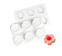 Stampi da forno a forma di fiore, perfetti per creare eleganti dolcetti di cioccolato, dolci floreali e per feste e dessert floreali