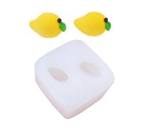 Stampi da forno compatti in silicone per evidenziare balimbing limone, melone, melone, uva, facile da pulire, verde, non si attacca, stampi da dessert per la cottura