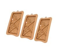 Stampi da forno in silicone per uso alimentare baccelli di cacao/cuore/puzzle per decorazione torta al cioccolato accessorio da cucina stampi per torte in silicone antiaderente