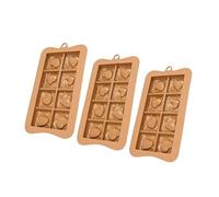 Stampi da forno in silicone per uso alimentare baccelli di cacao/cuore/puzzle per decorazione torta al cioccolato accessorio da cucina stampi per torte in silicone antiaderente
