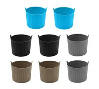 Stampi da forno multiuso in silicone, ideali per realizzare muffin, creme pasticche e dessert individuali, stampi antiaderenti per torte