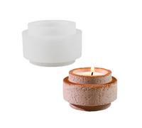 Stampi decorativi moderni stampi in silicone per cilindro in calcestruzzo Stampo in silicone per la produzione domestica Tazze uniche Disegni nordici Stampi per supporto