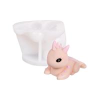 Stampi di cera per candele,Stampo in silicone di drago | Stampo per sapone in silicone | Stampi irregolari per candele di cera, facili da sformare resistenti agli strappi, drago per gesso, ar
