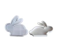 Stampi di Pasqua in silicone,Stampi in resina di Pasqua in silicone,Stampo a goccia in silicone per animali di Pasqua - Stampi a goccia in gesso per decorazione pasquale, facile rilascio, per decorac