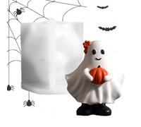 Stampi Di Sapone Halloween, Design Flessibile AdvantPumpkin Ghost Home Decor Craft Forniture | Stampi In Silicone Resina Spaventosa Produzione Di Candele | Per Epoxy Cax Intonaco Culla Decor Decor