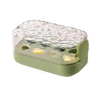 Stampi e vassoi per cubetti di ghiaccio, coperchio a prova di perdite, congelamento rapido con stampo per ghiaccio, lavabile, antiaderente, 8 griglie per congelatore, per cocktail e bar a