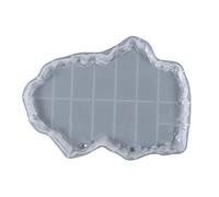 Stampi epossidici in resina siliconica grandi stampi irregolari flessibili per realizzare sottobicchieri ciotola tappetino decorazioni per la casa stampi in silicone per resina